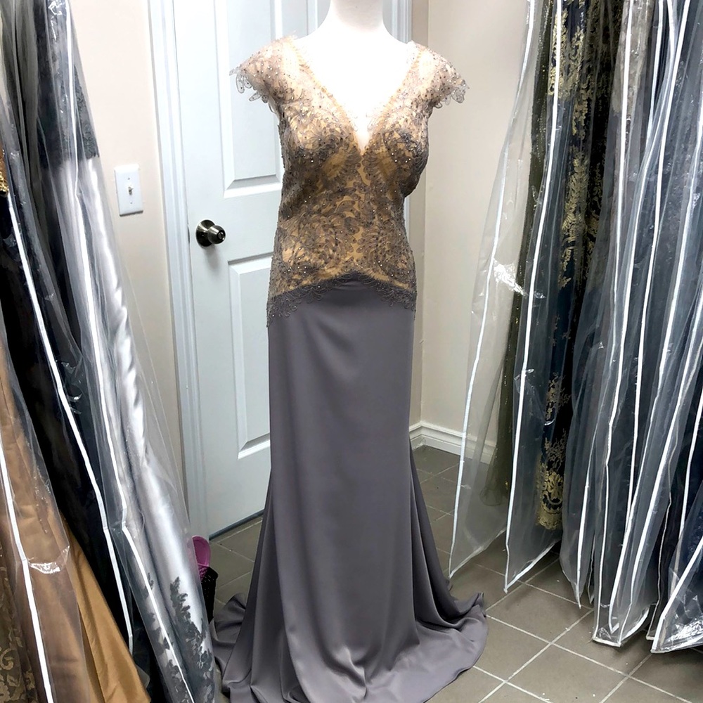 Elegant long evening dress